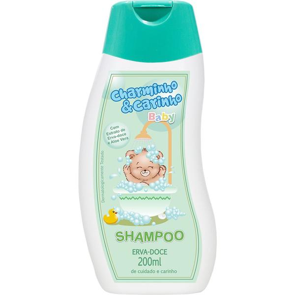 Shampoo Erva-Doce Charminho Carinho 200ml - Charminho e Carinho