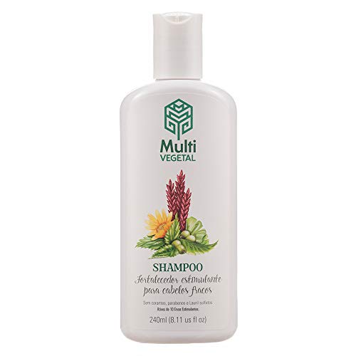 Shampoo Ervas Estimulantes Fortalecimento Capilar 240ml MultiVegetal