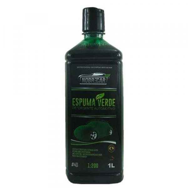 Shampoo Espuma Verde Detergente Concentrado 1lt Nobre Car