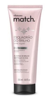 Shampoo Esquadrão do Brilho 250Ml [Match - o Boticário]