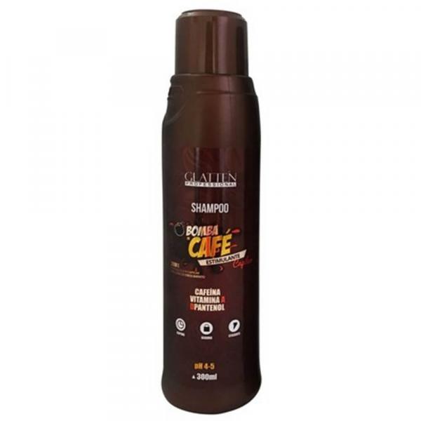 Shampoo Estimulante Capilar - Bomba de Café Glatten Professional 500ml