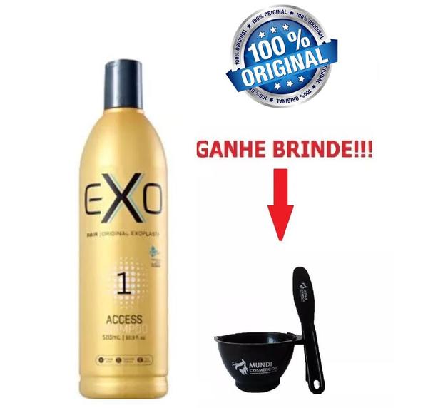 Shampoo Exo Hair Access 500ml (anti-resíduos) Passo 1 - Exoplastia