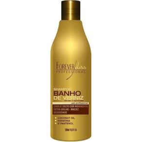 Shampoo Extra Brilho Banho de Verniz 500ml Forever Liss