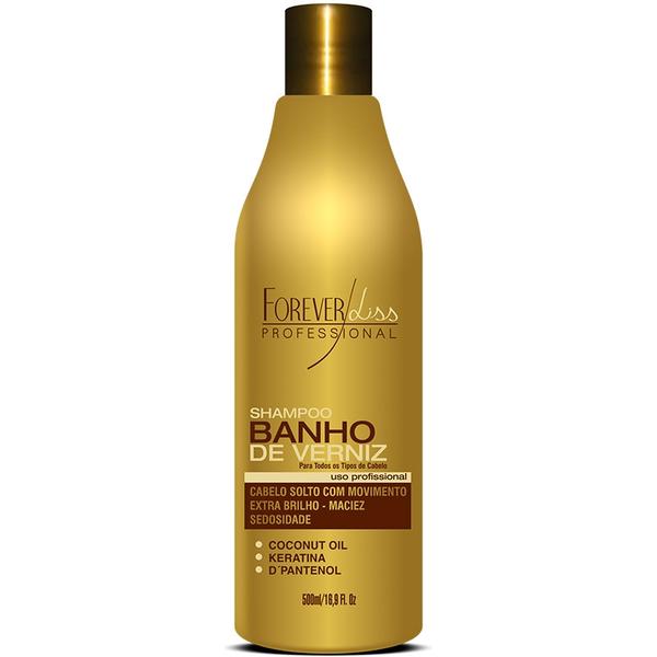 Shampoo Extra Brilho Banho de Verniz Forever Liss 500ml