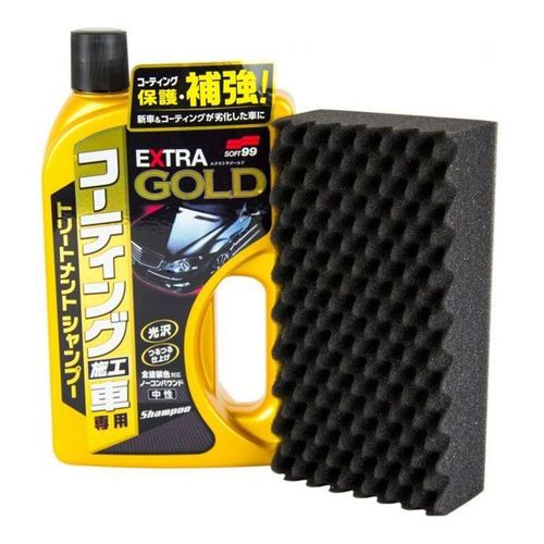 Shampoo Extra Gold para Veículos Vitrificados ou com Coating 750ml Soft99