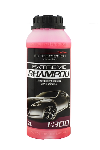 Kit Autoamerica Shampoo Extreme 1:300 2l + Cera Triple Wax 300g C/ Aplicador