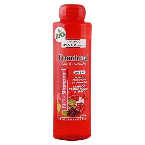 Shampoo Familand Granada/Uva Sin Sal 750 Ml