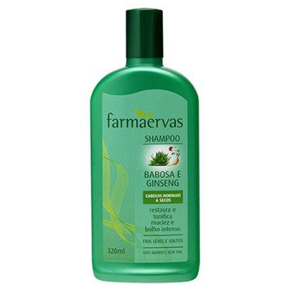 Shampoo Farmaervas Babosa e Ginseng - 320ml