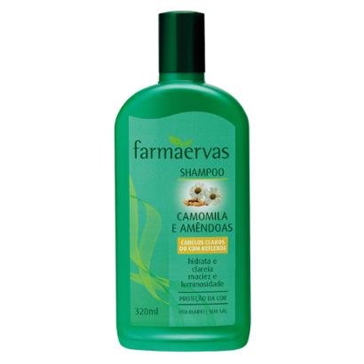 Shampoo Farmaervas Camomila e Amêndoas - 320ml
