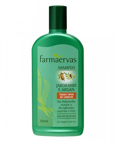 Shampoo Farmaervas Jaborandi e Argan 320ml