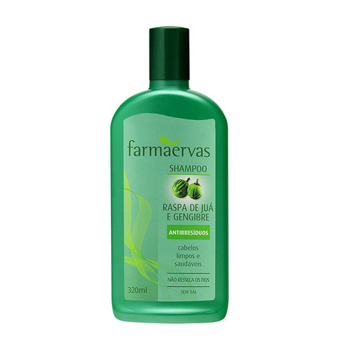 Shampoo Farmaervas Raspa de Juá e Gengibre 320ml