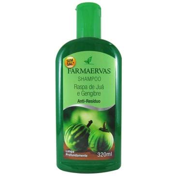 Shampoo Farmaervas Raspa Jua e Gengibre 320ml