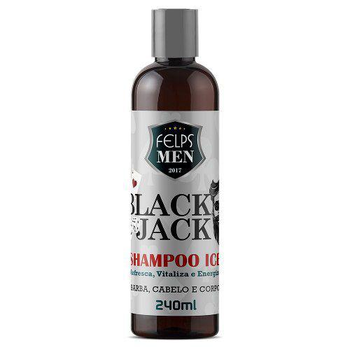 Shampoo Felps Ice Masculino Barba Corpo - Cabelo 240ml Men
