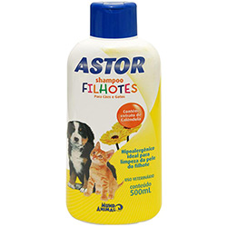 Shampoo Filhotes Astor 500ml - Mundo Animal