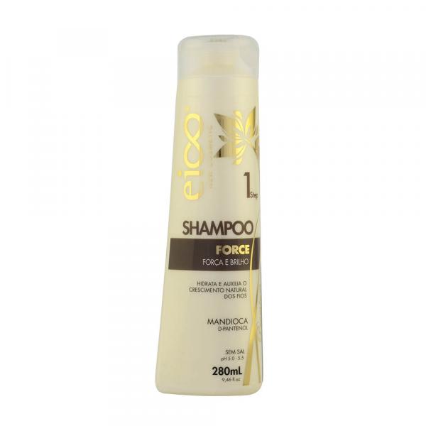 Shampoo Force Força e Brilho 1 Step 280ml - Eico