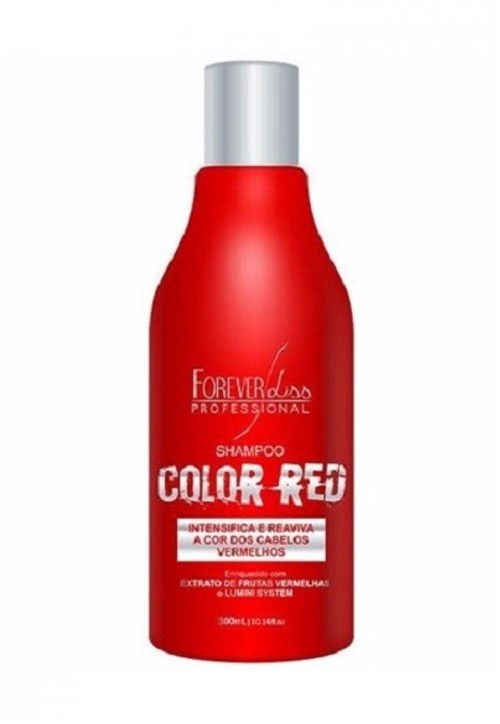 Shampoo Forever Liss Color Red Manutenção da Cor 300Ml