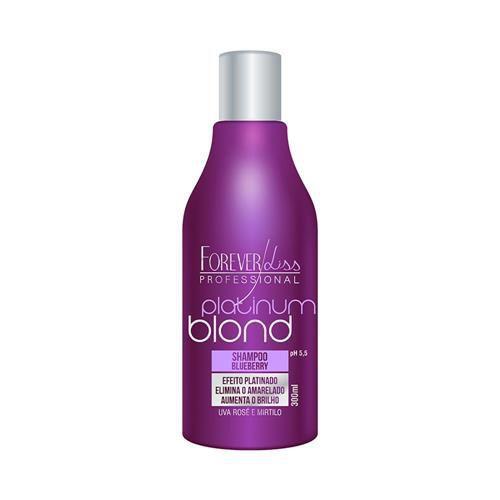 Shampoo Forever Liss - Matizador Platinum Blond - 300ml - Smart Balance