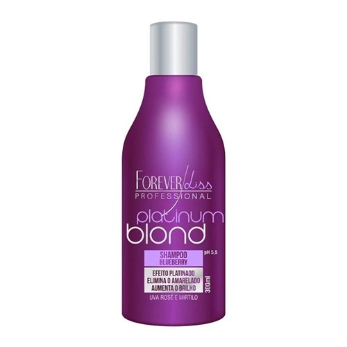 Shampoo Forever Liss Platinum Blond Matizador - 300Ml