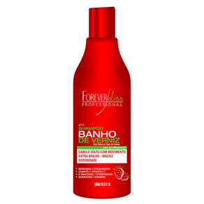 Shampoo Forever Liss Professional Banho de Verniz Morango 500ml