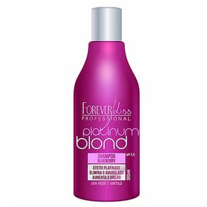 Shampoo Forever Liss Professional Platinum Blond Matizador 300ml
