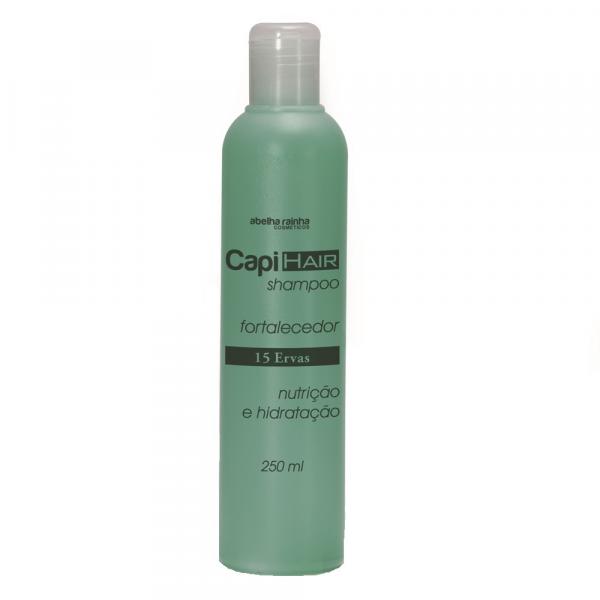 Shampoo Fortalecedor 15 Ervas Capi Hair Abelha Rainha 250ml