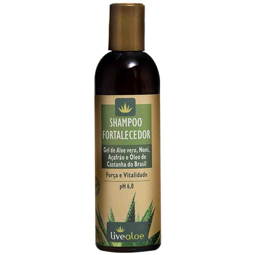 Shampoo Fortalecedor 240ml Livealoe