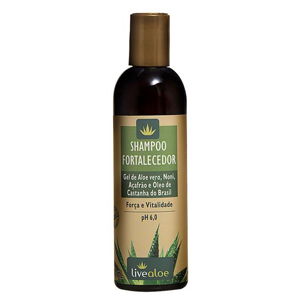 Shampoo Fortalecedor Aloe 240ml Live Aloe