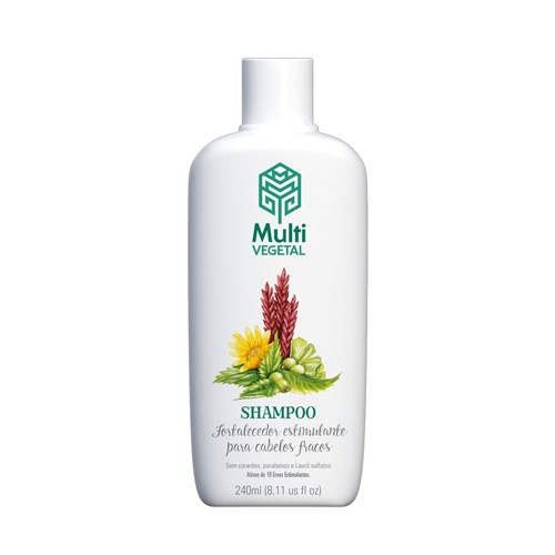 Shampoo Fortalecedor Multi Vegetal 240 Ml
