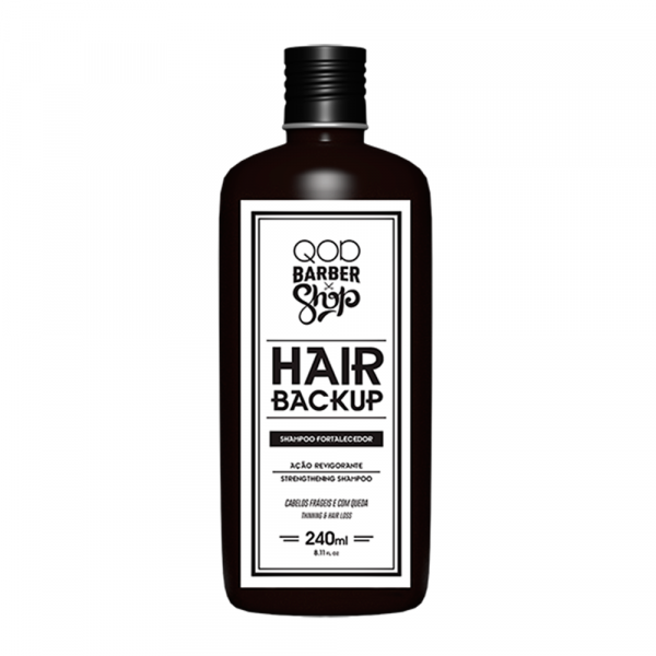 Shampoo Fortalecedor QOD Barber Shop BackUp - 240ml - QOD Barber Shop