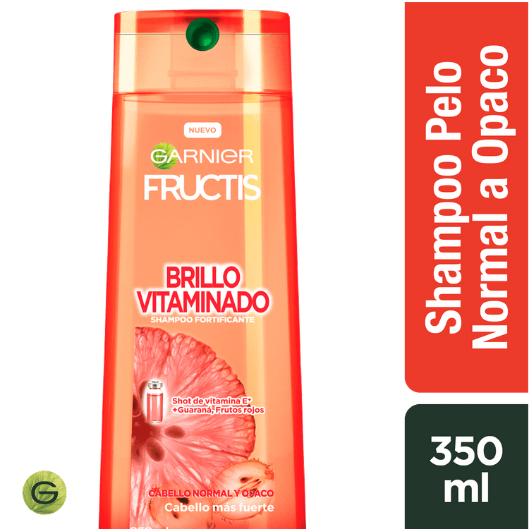 Shampoo Fructis Brillo Vitaminado 350 Ml
