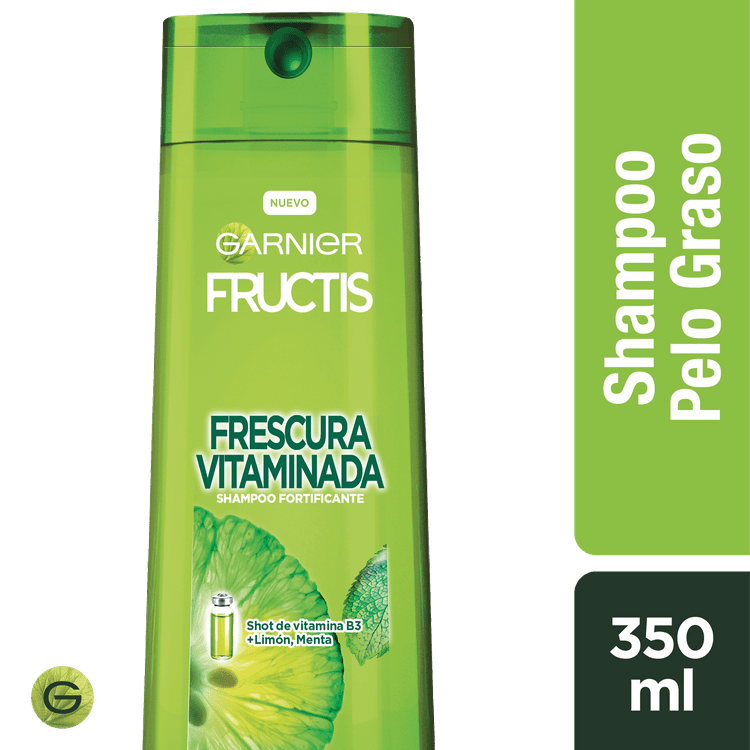 Shampoo Fructis Frescura Vitaminada 350 Ml