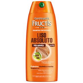 Shampoo Fructis Liso Absoluto Pós Química - 200 Ml