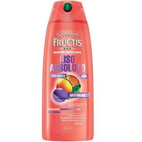 Shampoo Fructis Liso Absoluto Pós-Química 200ml