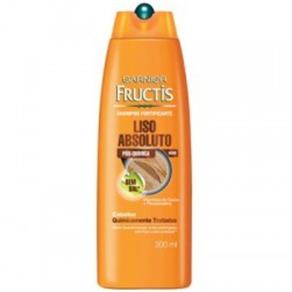 Shampoo Fructis Liso Absoluto Pós Química 300Ml