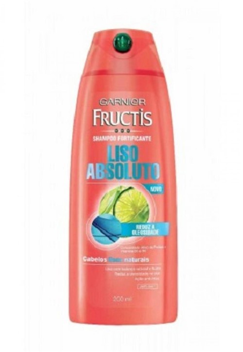 Shampoo Fructis Lliso Absoluto Reduz a Oleosidade 200Ml