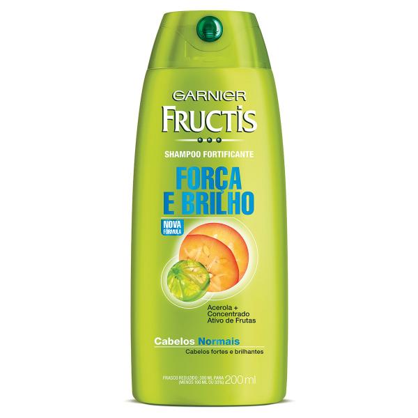 Shampoo Fructis Normais 200ml - Garnier