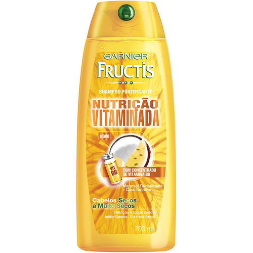 Shampoo Fructis Nutrição Vitaminada 200 Ml