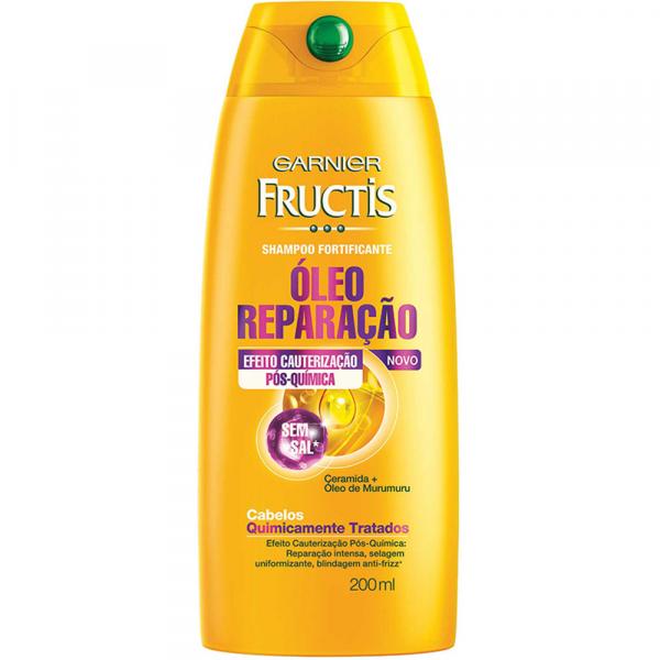 Shampoo Fructis Óleo Reparação Pós Química 200 Ml