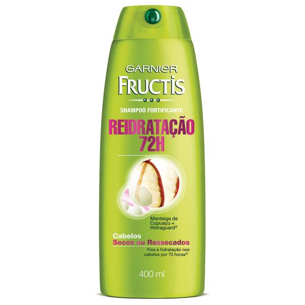 Shampoo Fructis Reidratação 72 Horas 400ml - Garnier