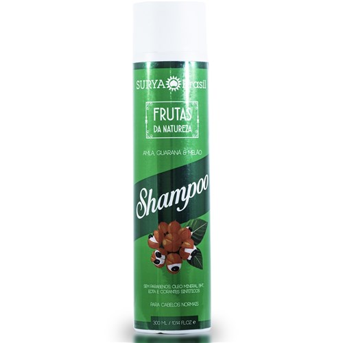 Shampoo Frutas da Natureza Amla, Guaraná e Melão 300ml Surya