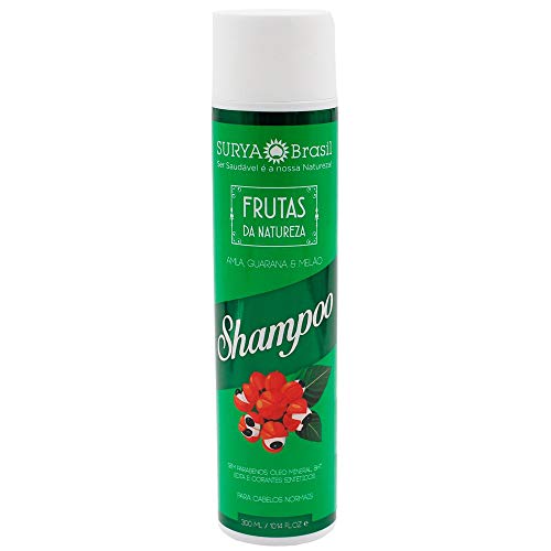 Shampoo Frutas da Natureza Amla, Guaraná e Melão Surya 300ml