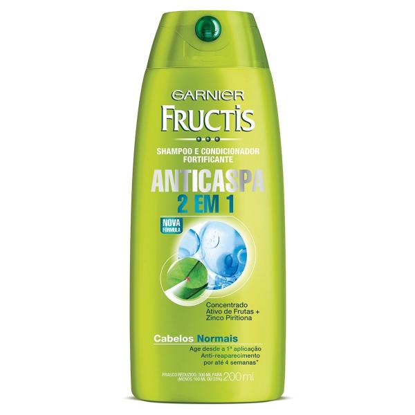 Shampoo Fuctis Anticaspa 2 em 1 200ml - Garnier