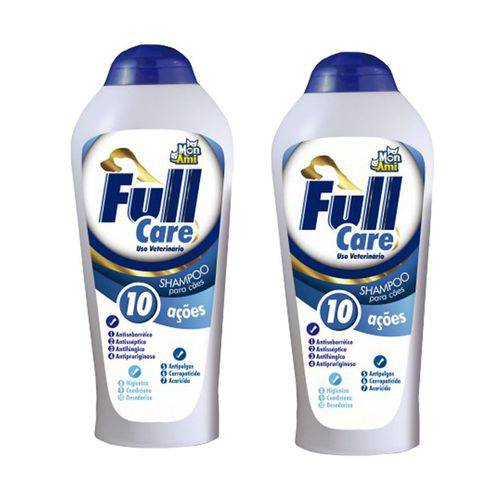 Shampoo Full Care 500ml 10 em 1 - Dermatológico - 2 Unid.