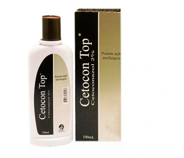Shampoo Fungicida Cetocon Top 100ml - Cepav