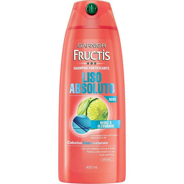 Shampoo Garnier Fructis Liso Absoluto 400ml