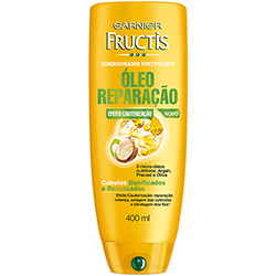 Shampoo Garnier Fructis Óleo Reparação Efeito Cauterização 400ml