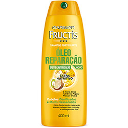 Shampoo Garnier Fructis Óleo Reparação 3 Óleos Extra Nutritivo 400ml