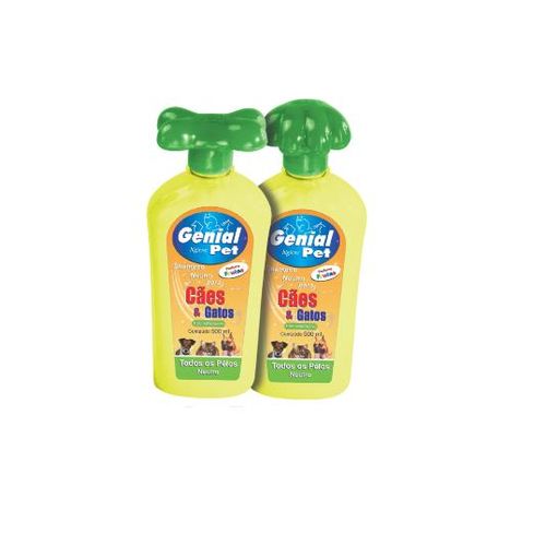 Shampoo Genial Pet Neutro Fruta 500ml