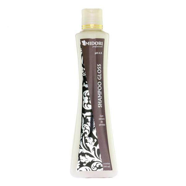 Shampoo Gloss 500ml - Midori Profissional