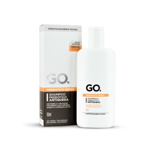 Shampoo Go. Prebiótico Anti-queda GO Incolor